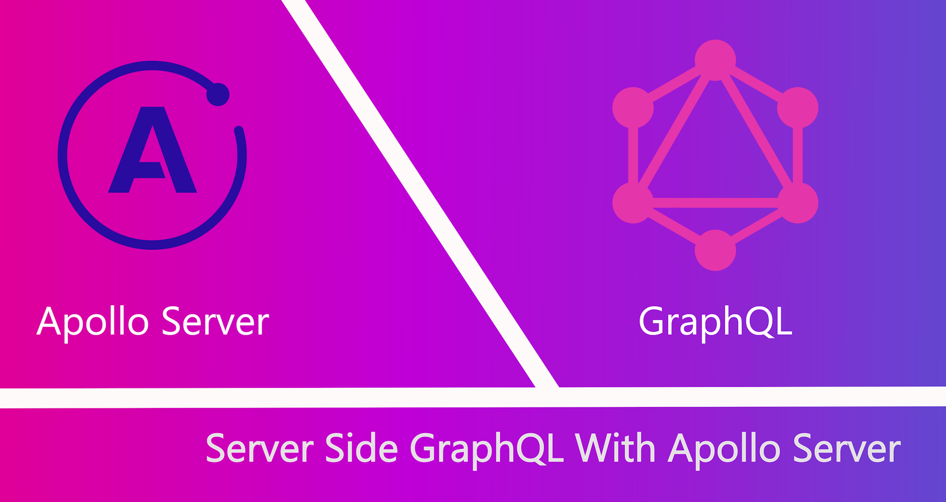 Setting up an Apollo Server to handle GraphQL requests